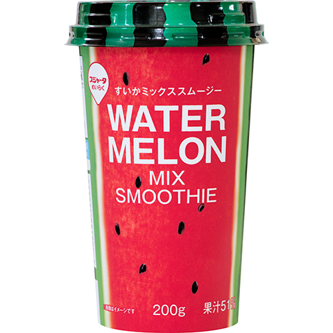 すいかミックススムージー Water Melon Mix Smoothie スジャータめいらくグループ