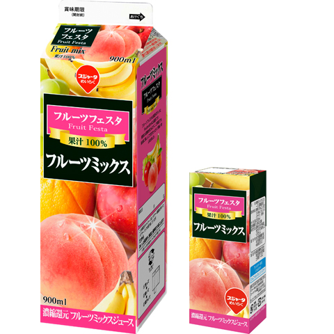 フルーツフェスタ フルーツミックス スジャータめいらくグループ フルーツフェスタ フルーツミックス スジャータめいらくグループ