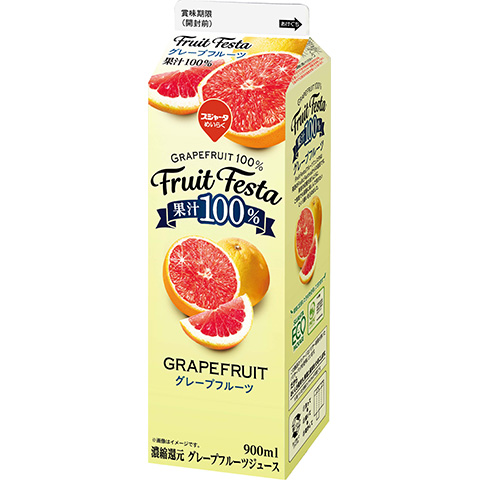 フルーツフェスタ グレープフルーツ スジャータめいらくグループ