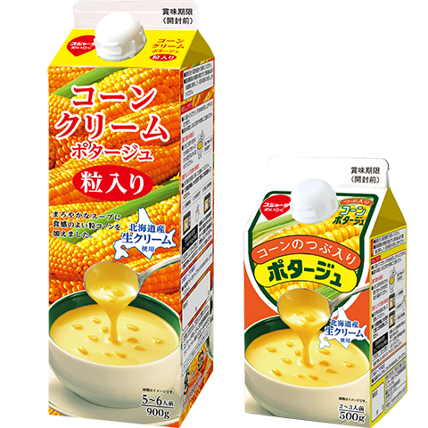 コーンクリームポタージュ スジャータめいらくグループ