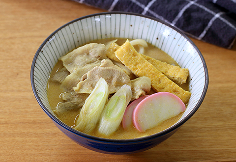 豆乳カレーうどん