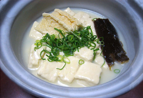 とろける湯豆腐
