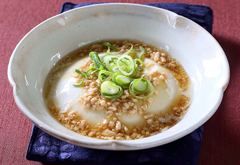 あんかけ鶏そぼろ豆腐