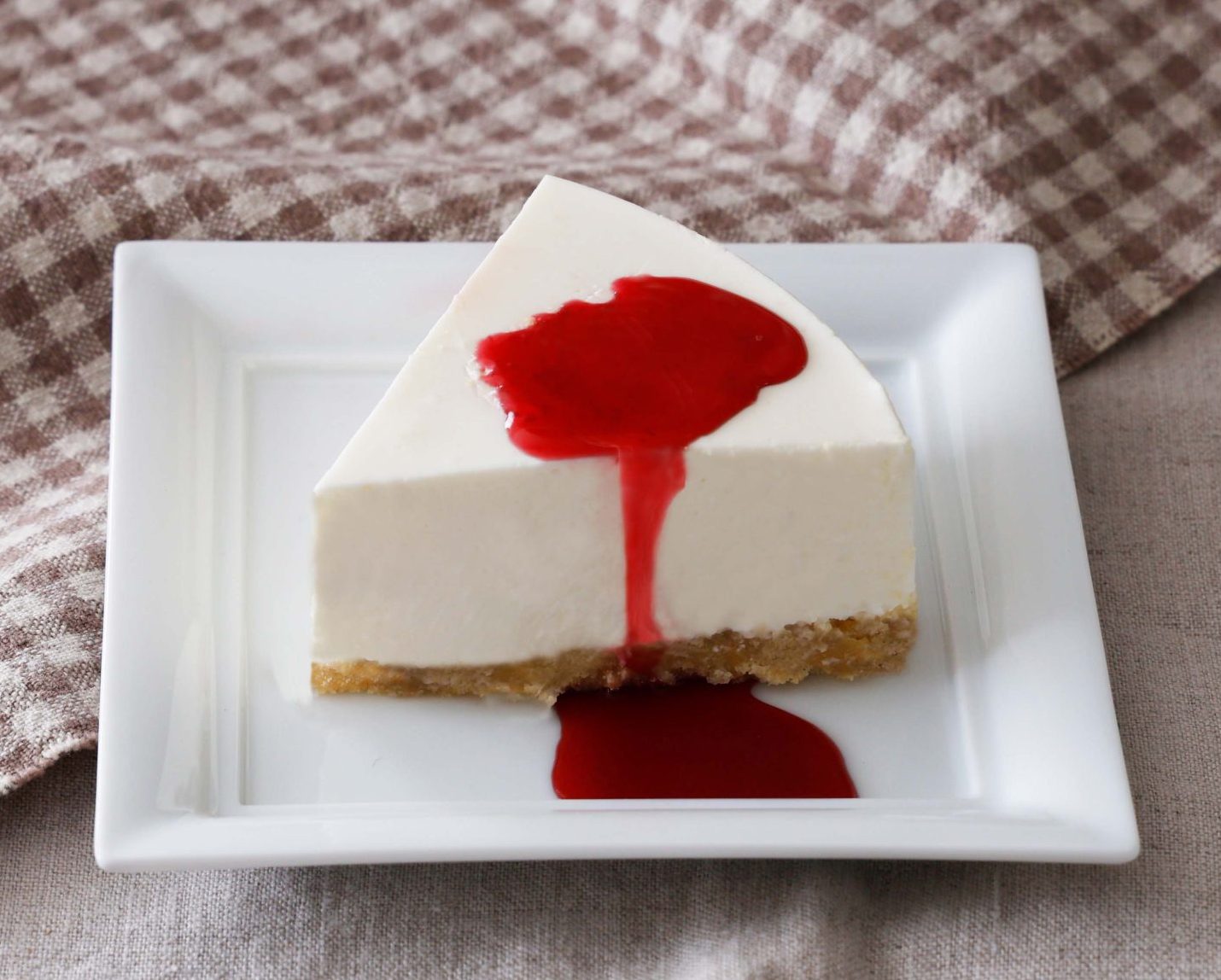 ざくろチーズケーキ