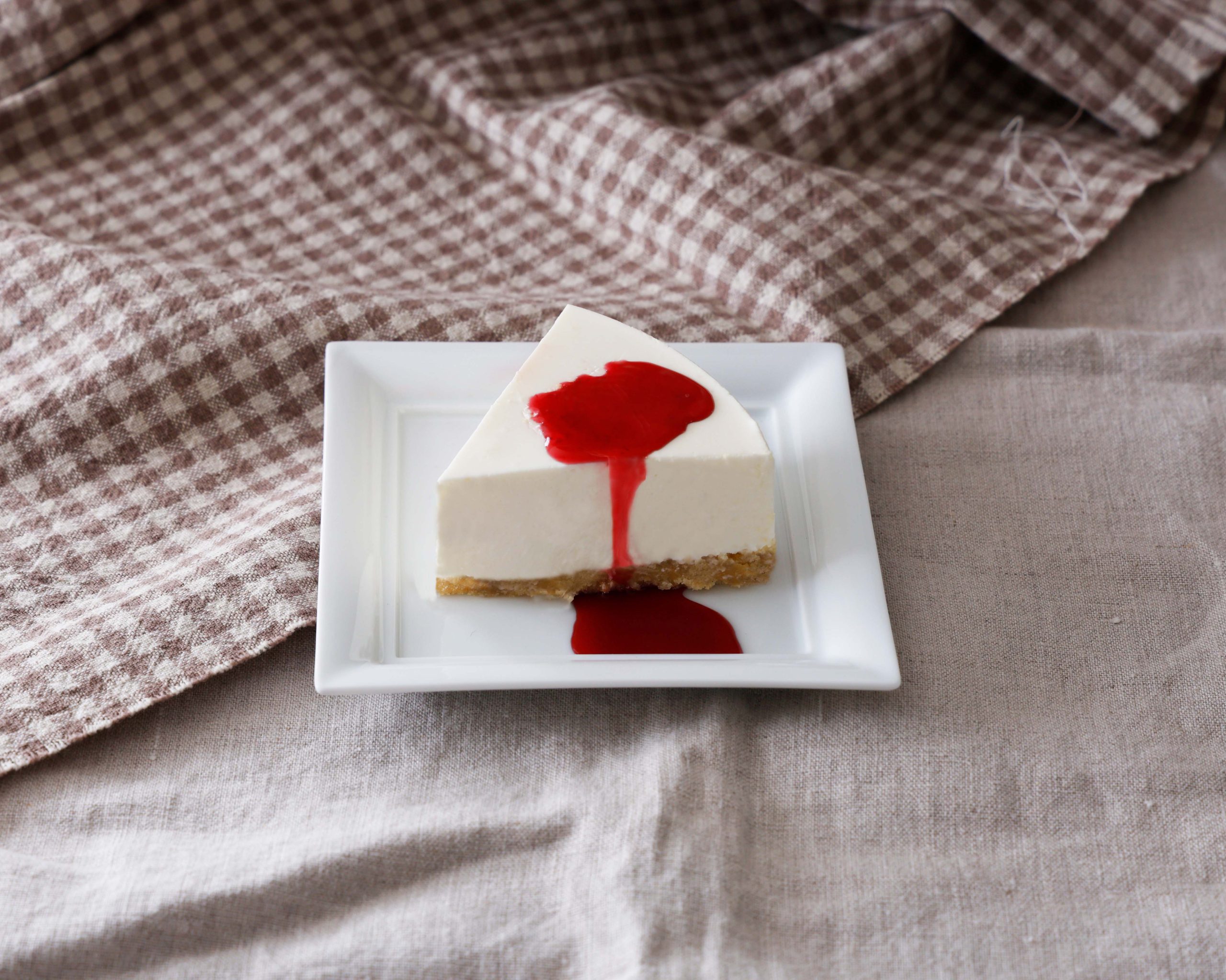 ざくろチーズケーキ