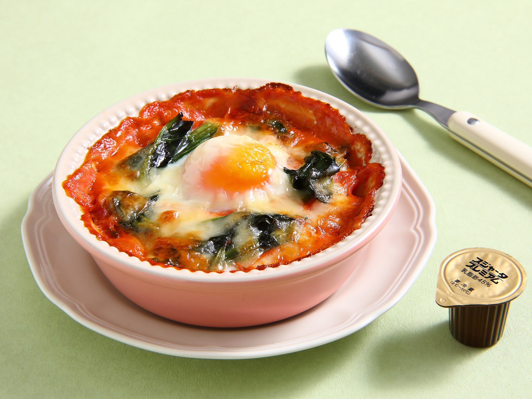 トマトクリームドリア